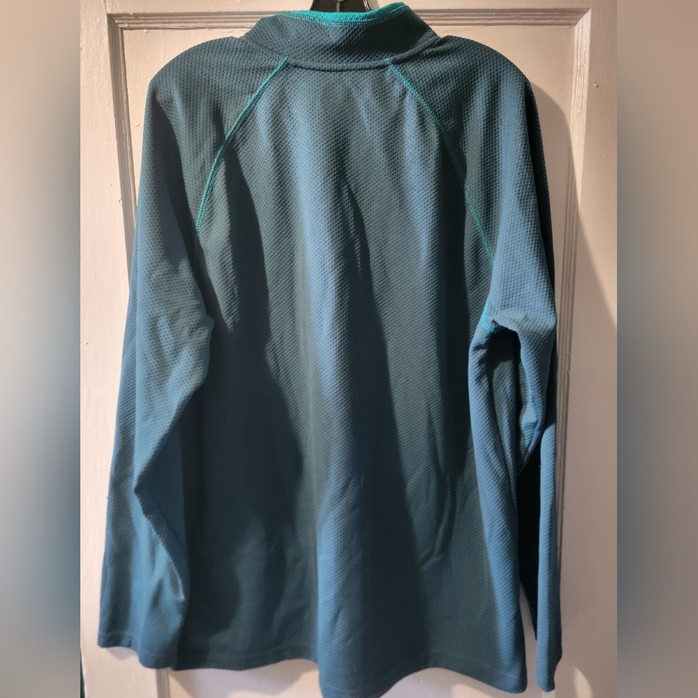 Old Navy Men's Blue Quarter-Zip Jacket - Picture 3 of 3